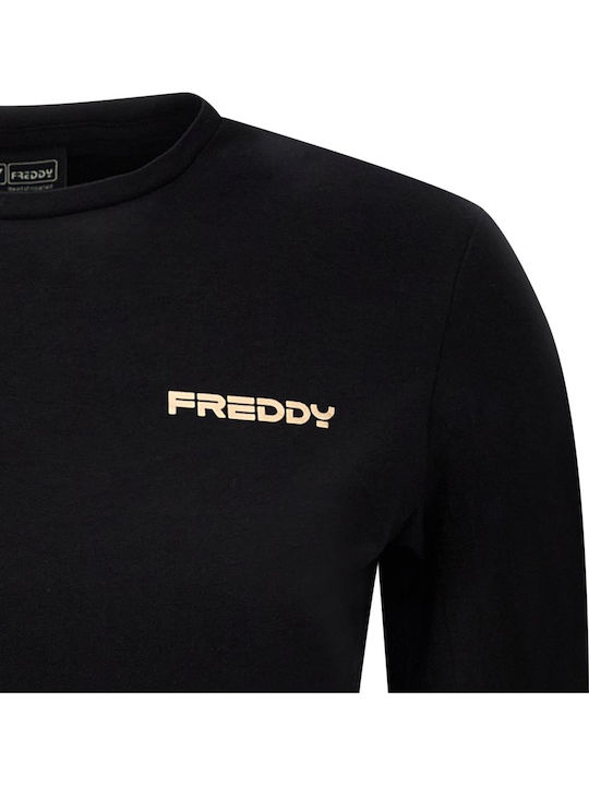 Freddy Μπλούζα Μαύρη