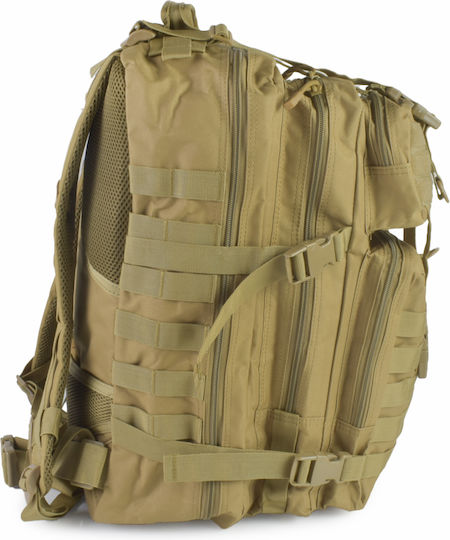 Mcan Militärischer Rucksack Rucksack aus Polyester Khaki 43Es