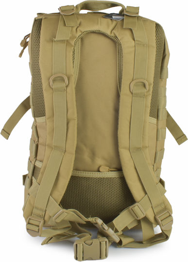 Mcan Militärischer Rucksack Rucksack aus Polyester Khaki 43Es