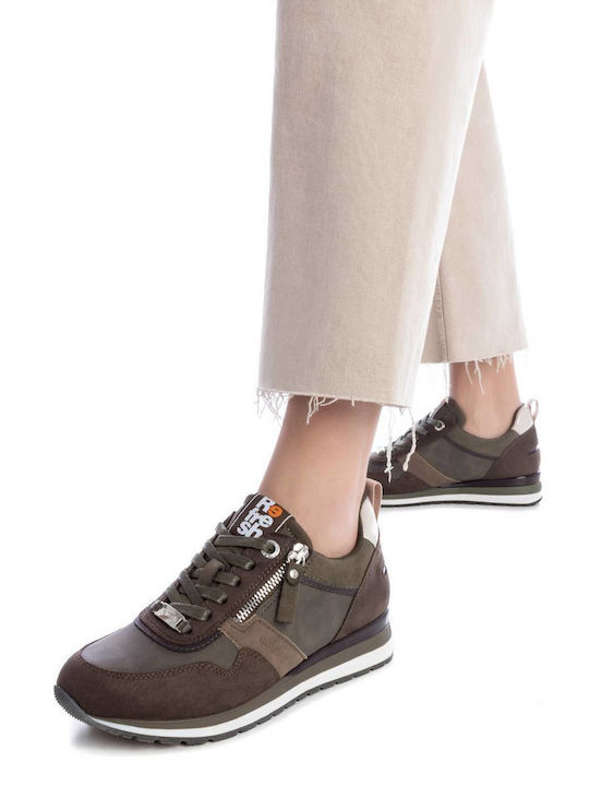 Refresh Damen Sneakers Khaki