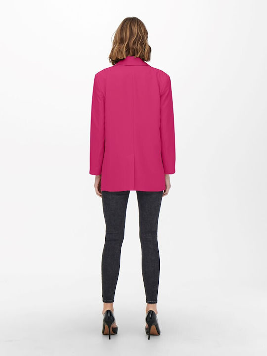 Only Women's Blazer Fuchsia