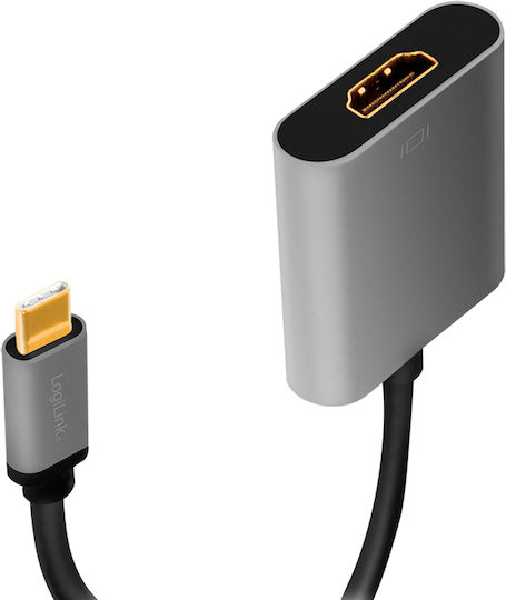 LogiLink Μετατροπέας USB-C male σε HDMI female Χρυσό (CUA0103)