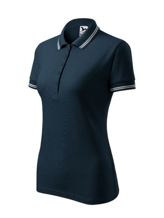 Adler Men's Short Sleeve Promotional Blouse Navy Blue