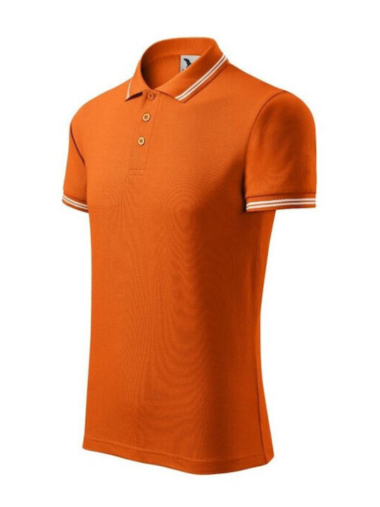 Adler Men's Short Sleeve Promotional Blouse Orange