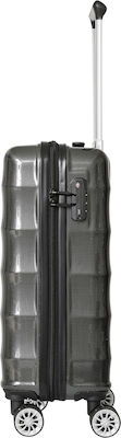 CAT Travel Suitcases Hard Black with 4 Wheels Set 3pcs