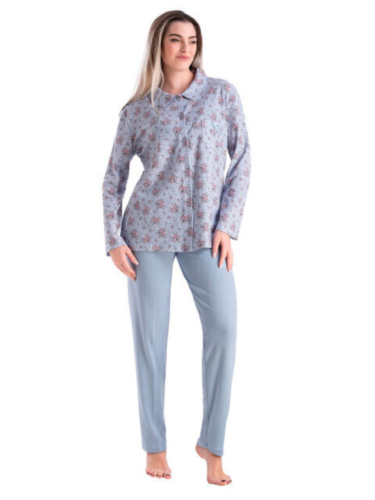 Relax Lingerie Winter Damen Pyjama-Set