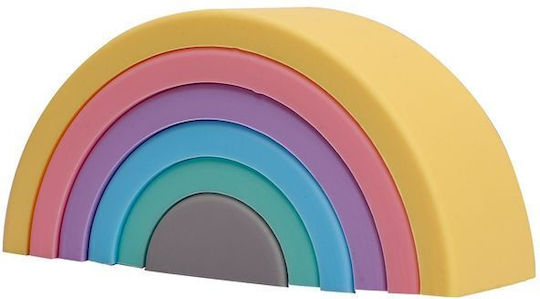 Queen Mother Παιχνίδι Στοίβαξης Rainbow από Σιλικόνη