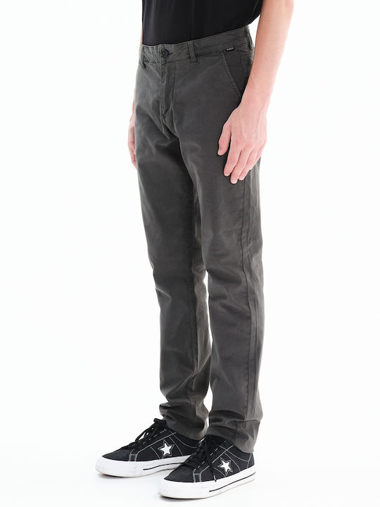 Emerson Men's Trousers Chino Elastic Gray