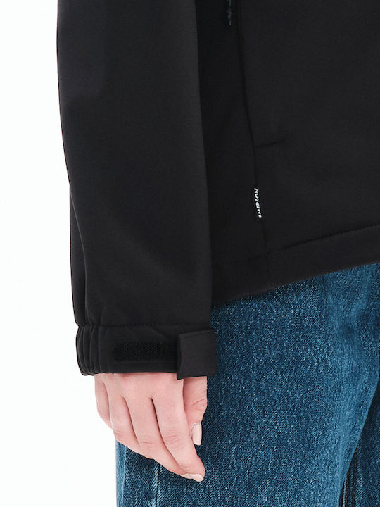 Women's Short Lifestyle Jacket for Winter Black