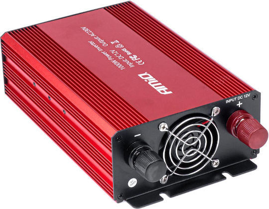 AMiO Car Inverter 1000W for 12V DC