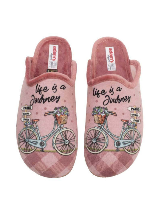 Adam's Shoes Women's Slippers Pink