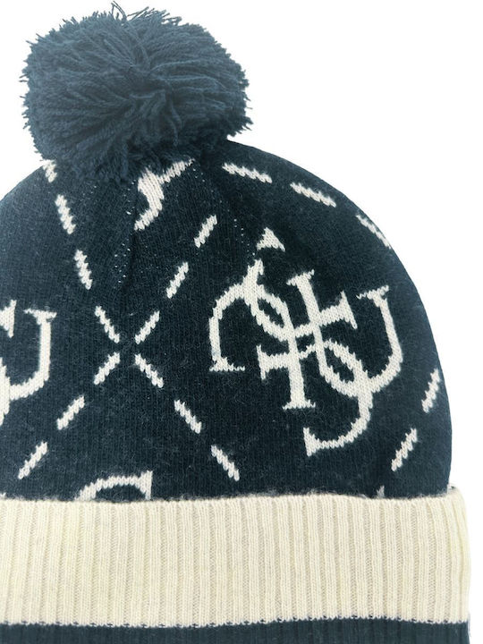 Beanie Beanie Knitted in Blue color