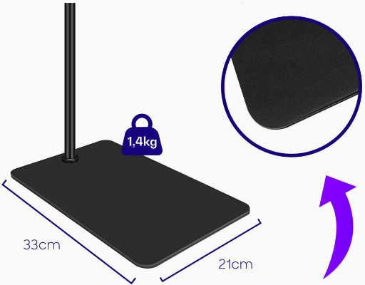 Buddi Tablet Stand Floor Black
