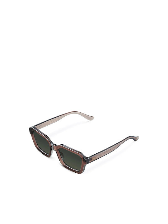 Meller Nayah Sunglasses with Green Plastic Frame and Green Lens NAY-SEPIAOLI