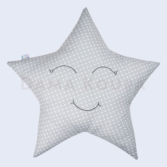 Closet22 Pernă Decorativă Pentru Leagăn Gri 45cm STAR40-GRI