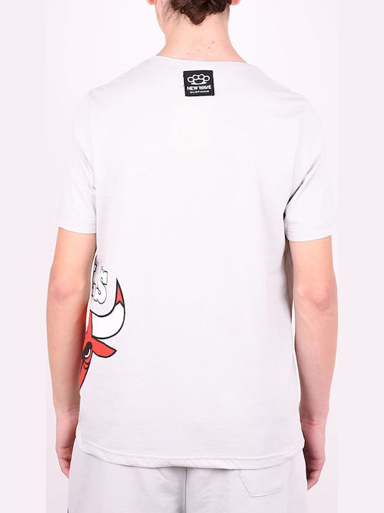 Αθλητικό T-shirt Γκρι
