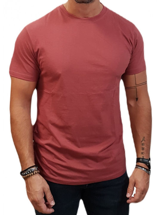 Marcus Herren T-Shirt Kurzarm Rot