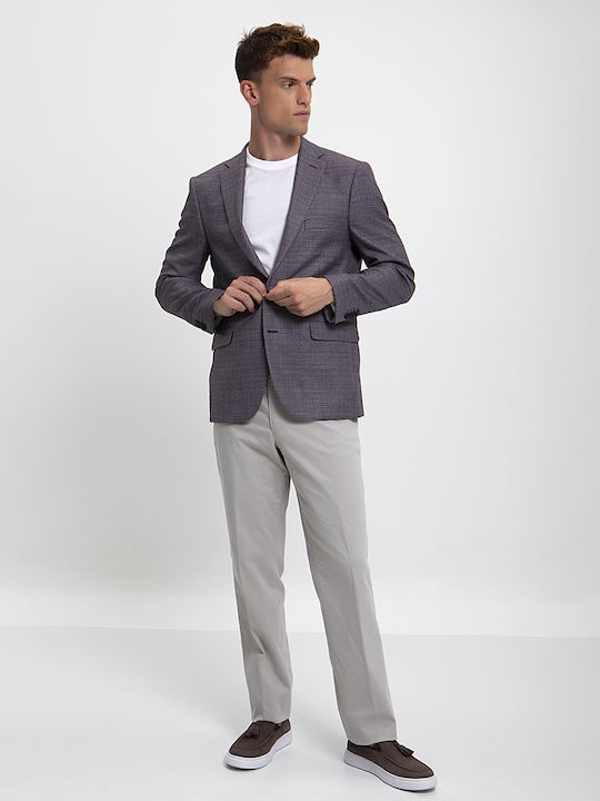 Kaiserhoff Men's Trousers Chino Gray