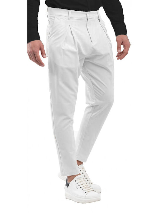 Vittorio Artist Men's Trousers White