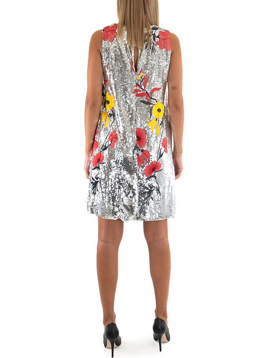 Rochie de Seara Floral Mini pentru Vară