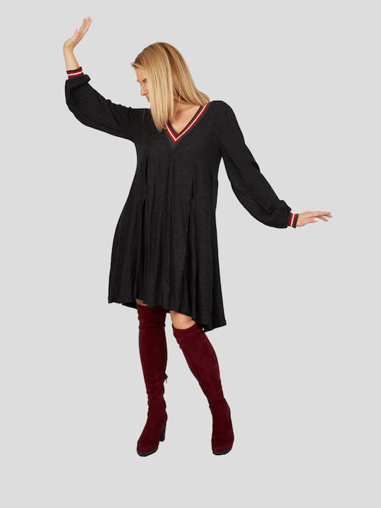 Rochie Midi Gri