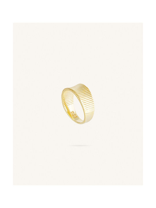 Women's Gold Plated Silver Ring