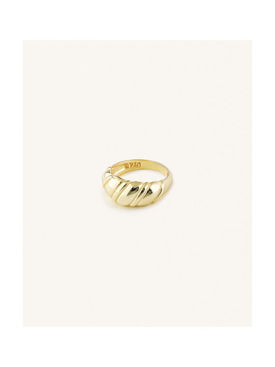 Women's Ring from Silver Gold Plated