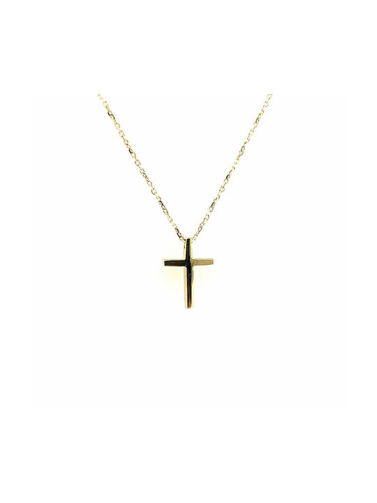 Gold Cross 14K with Chain