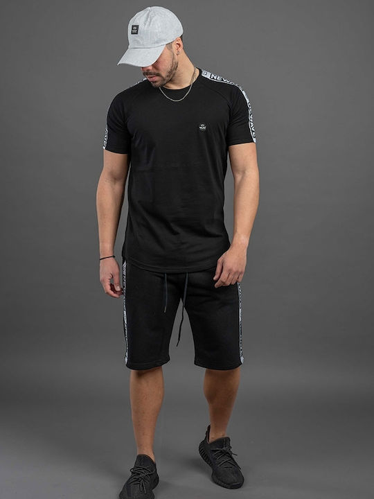 New Wave Men's Athletic Shorts Black