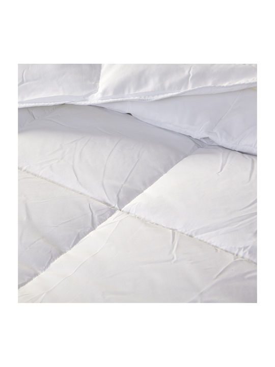 Aigaion Пухено Куинсайз с Пълнеж Microfiber 240x260бр Бял 200 г/м²Gsm