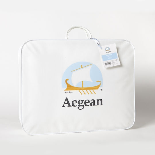 Aigaion Duvet Queen with Microfiber Filling 220x240cm White 200 GSMGsm