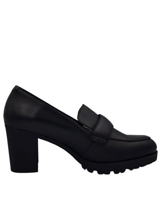 Yokono Anatomic Leather Black Heels