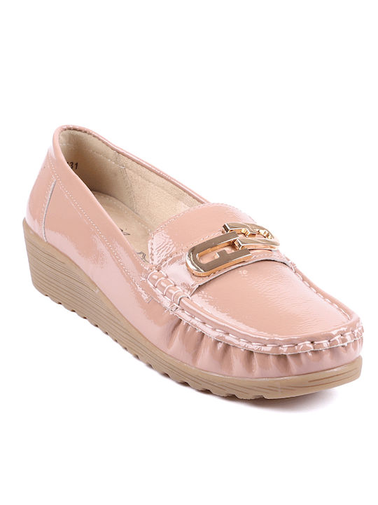 Soft & Flex Women's Moccasins in Pink Color