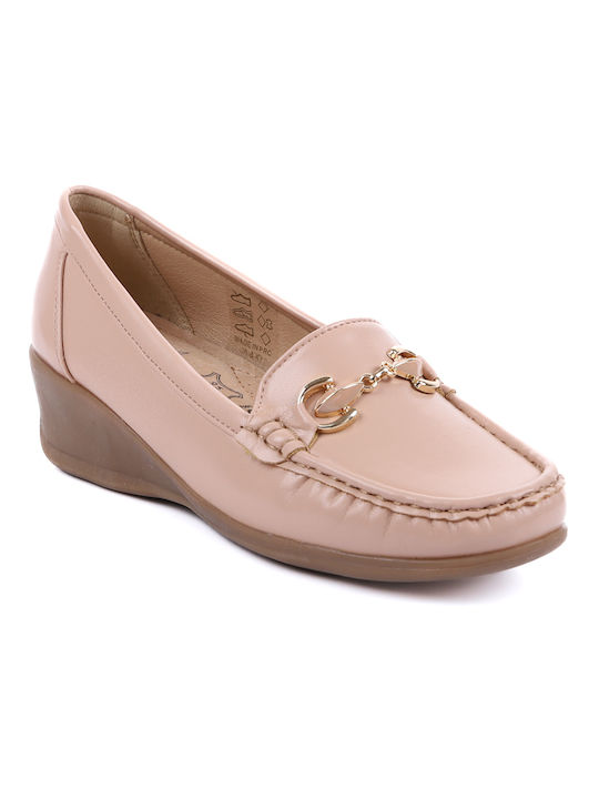 Soft & Flex Women's Moccasins Pink