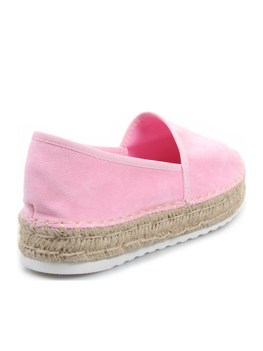 Espadrile dama în culoarea Roz
