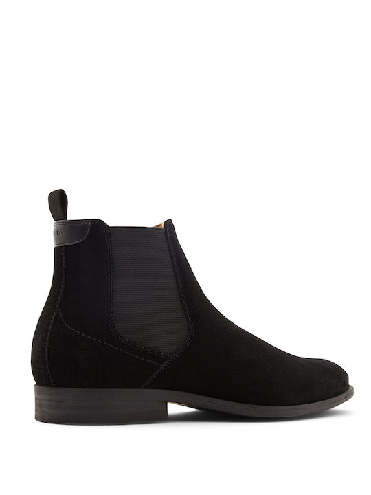 Brodyx Leather Black Chelsea Boots