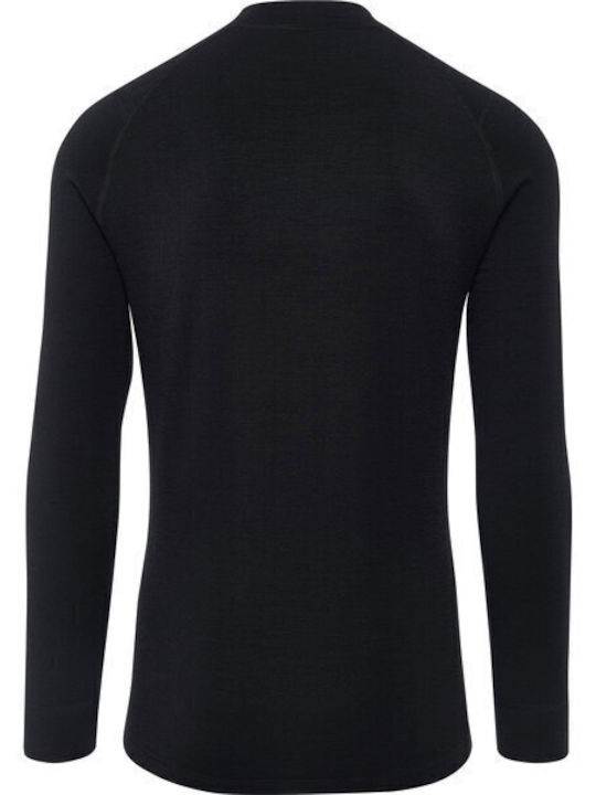 Thermowave Bluza termică pentru bărbați cu mâneci lungi Negru