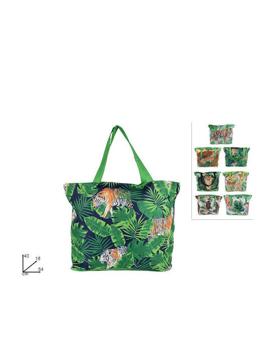 Due esse Beach Bag with Wallet Floral Multicolour