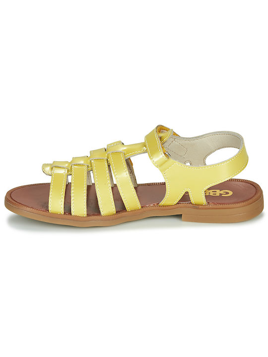 Kinder Sandalen Gelb
