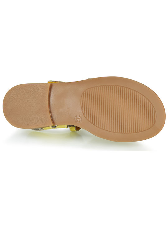 Kinder Sandalen Gelb