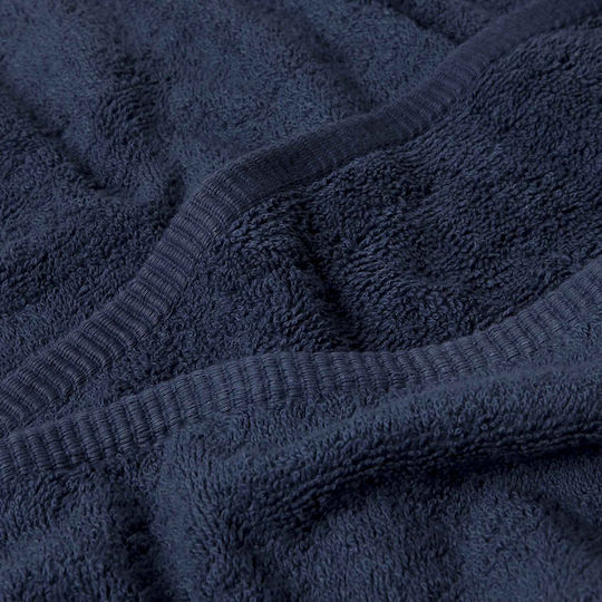 Aigaion Beach Towel Cotton Blue 180x90cm.