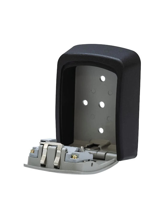 Abus 707 KeyGarage B Wall-Mounted Combination Key Holder Metallic with Combination Dial 9.5x4x11cm