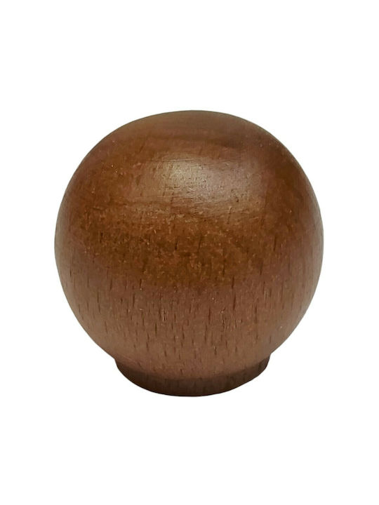ACM Knob Furniture made of Wooden in Brown Color 9420-000-KARI 1pcs