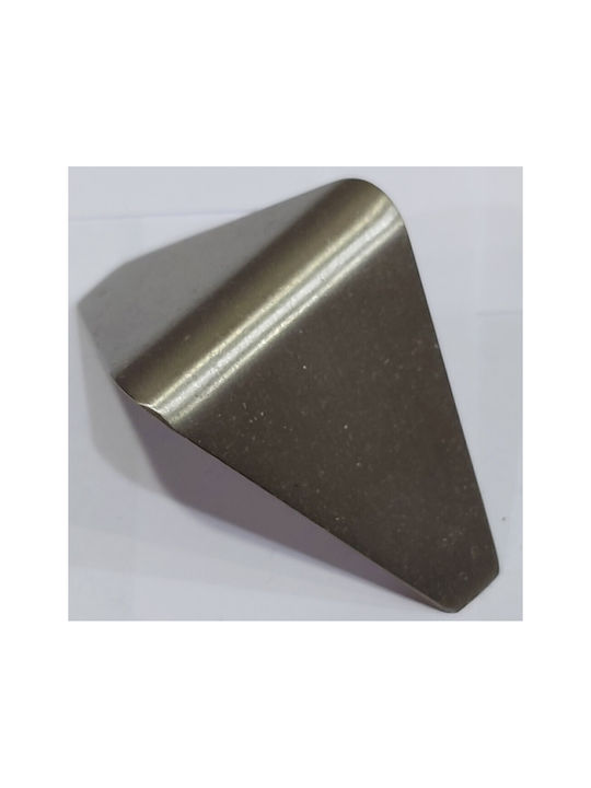 Furnipart Buton Mobilier Mânere de mobilier din Metal & Zamak NICKEL-MAT 51mm (Distanța între Centre 32mm) 7233-G1 1buc