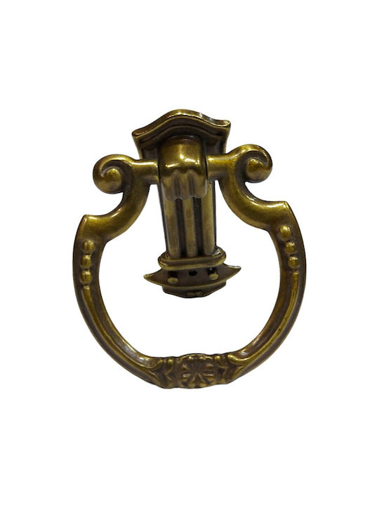 Pamar Antic Mâner Mobilier din Zamak & Metal Bronz 0725-000-BRZ1 1buc