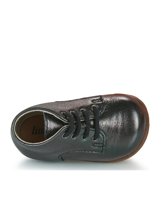 Kids Boots with Laces Black