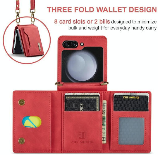 Series Wallet Κόκκινο (Galaxy Z Flip5)