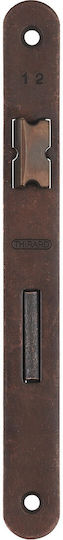 Thirard Eingelassene Schloss Mesoportas mit Zentrum 40mm Bronze Rechts