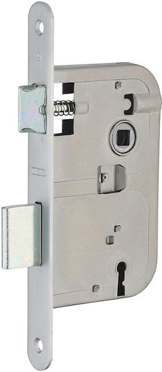 Thirard Recessed Lock Mesoportas with Center 50mm Silver Right