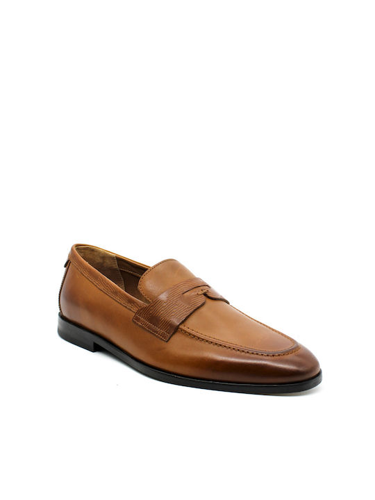 Ted Baker Δερμάτινα Ανδρικά Loafers σε Ταμπά Χρώμα